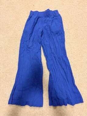 Old Navy Royal Blue Wide Leg Pants